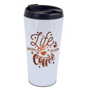 Personalised Travel Mug (UPLOAD YOUR OWN IMAGE/QUOTE)