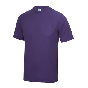 Large Purple Sports T shirt - choose logo