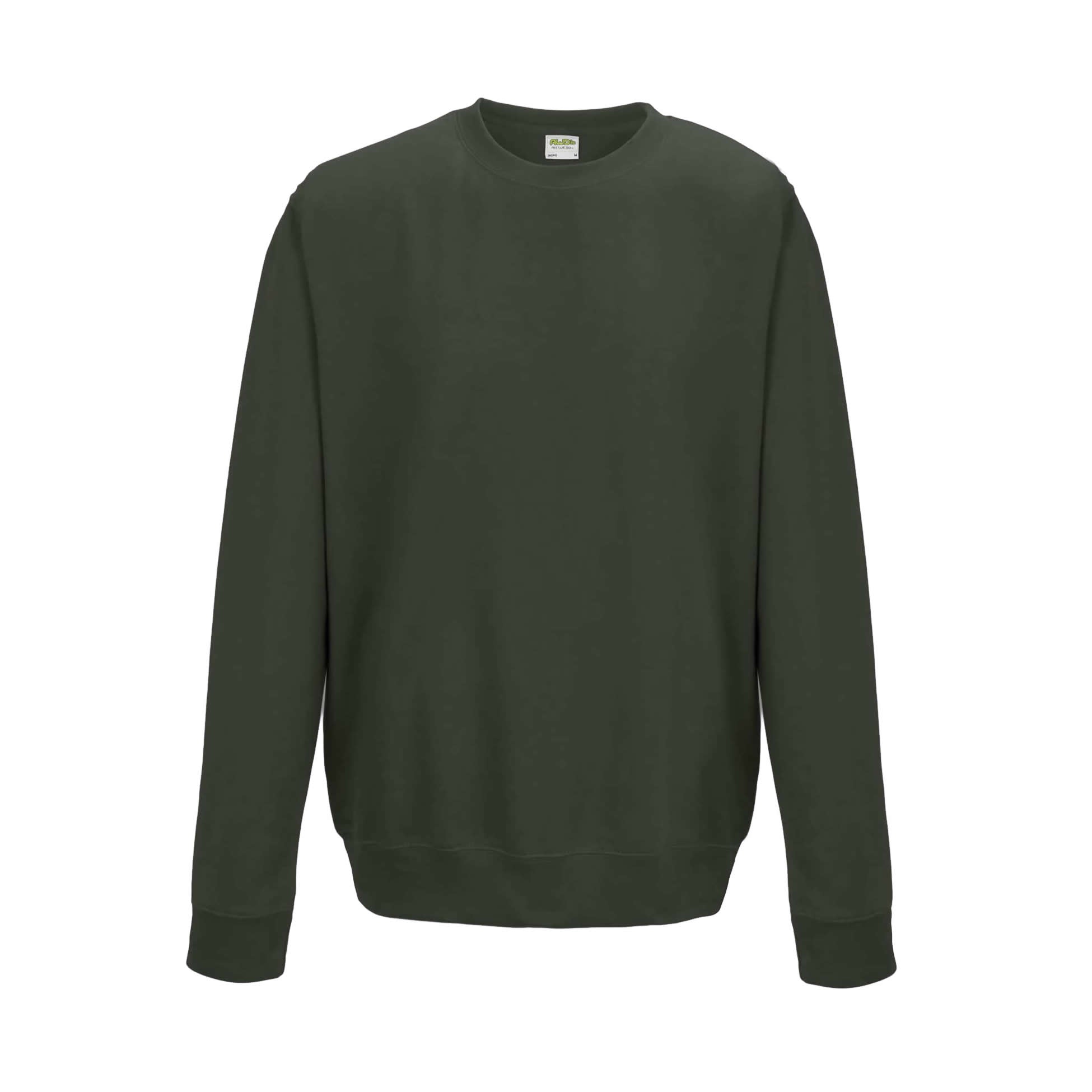 Medium Olive Sweatshirt - choose logo
