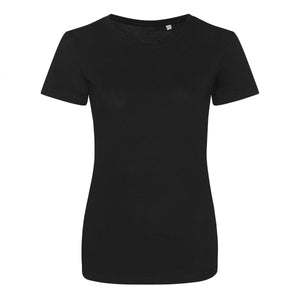Small Black Ladies T Shirt - choose logo