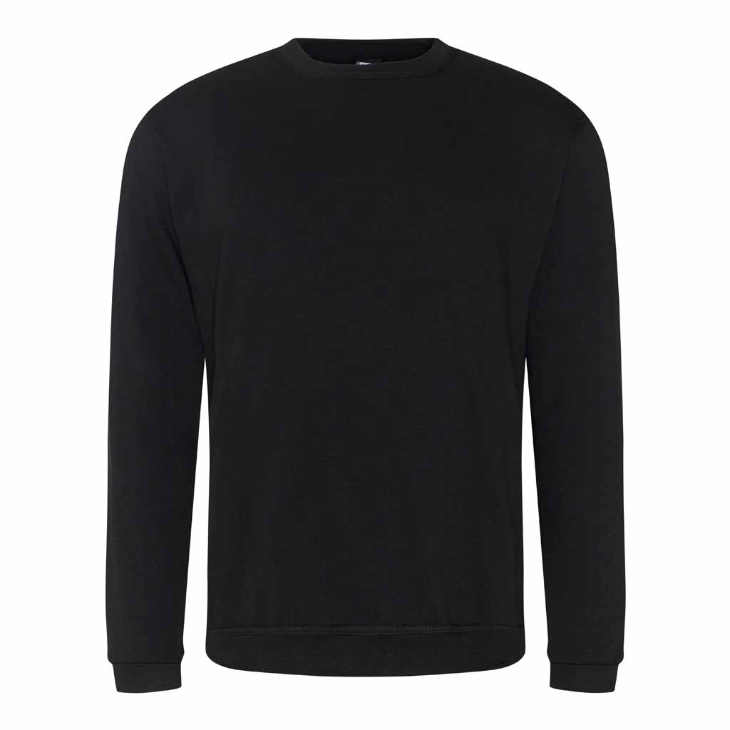 Large Black Sweatshirt - choose logo