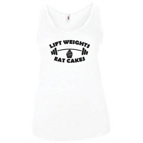 Lift Weights Eat Cakes Vest