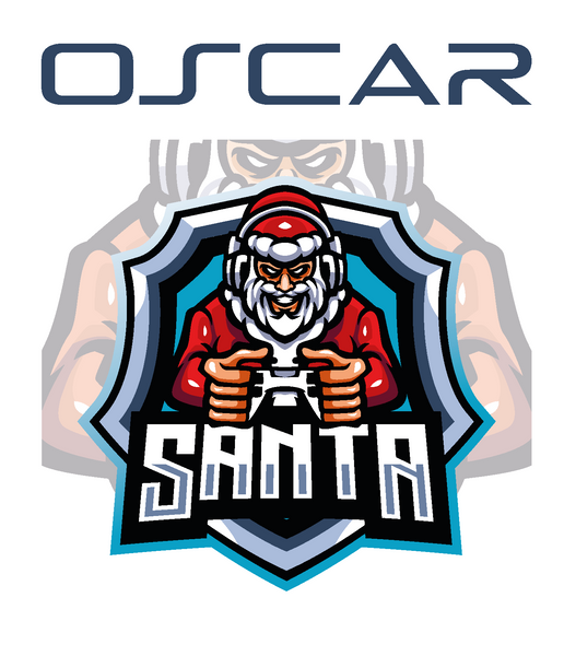 Personalised Gaming Santa