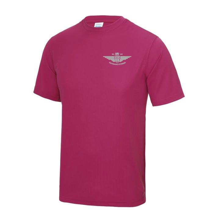 Unisex Medium Hot Pink T Shirt
