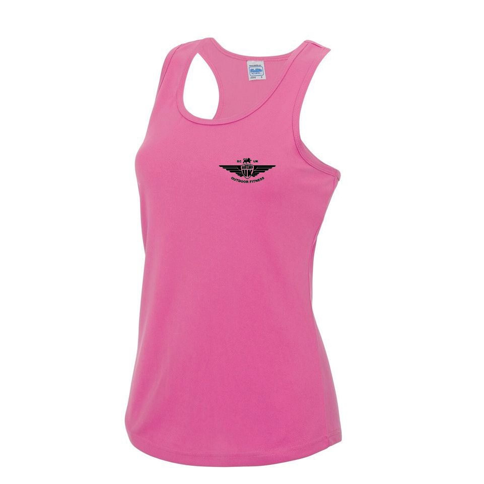 Small Electric Pink Ladies Vest