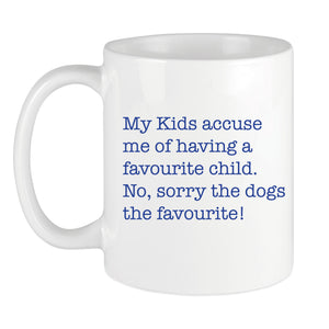 Dog's the favourite Mug